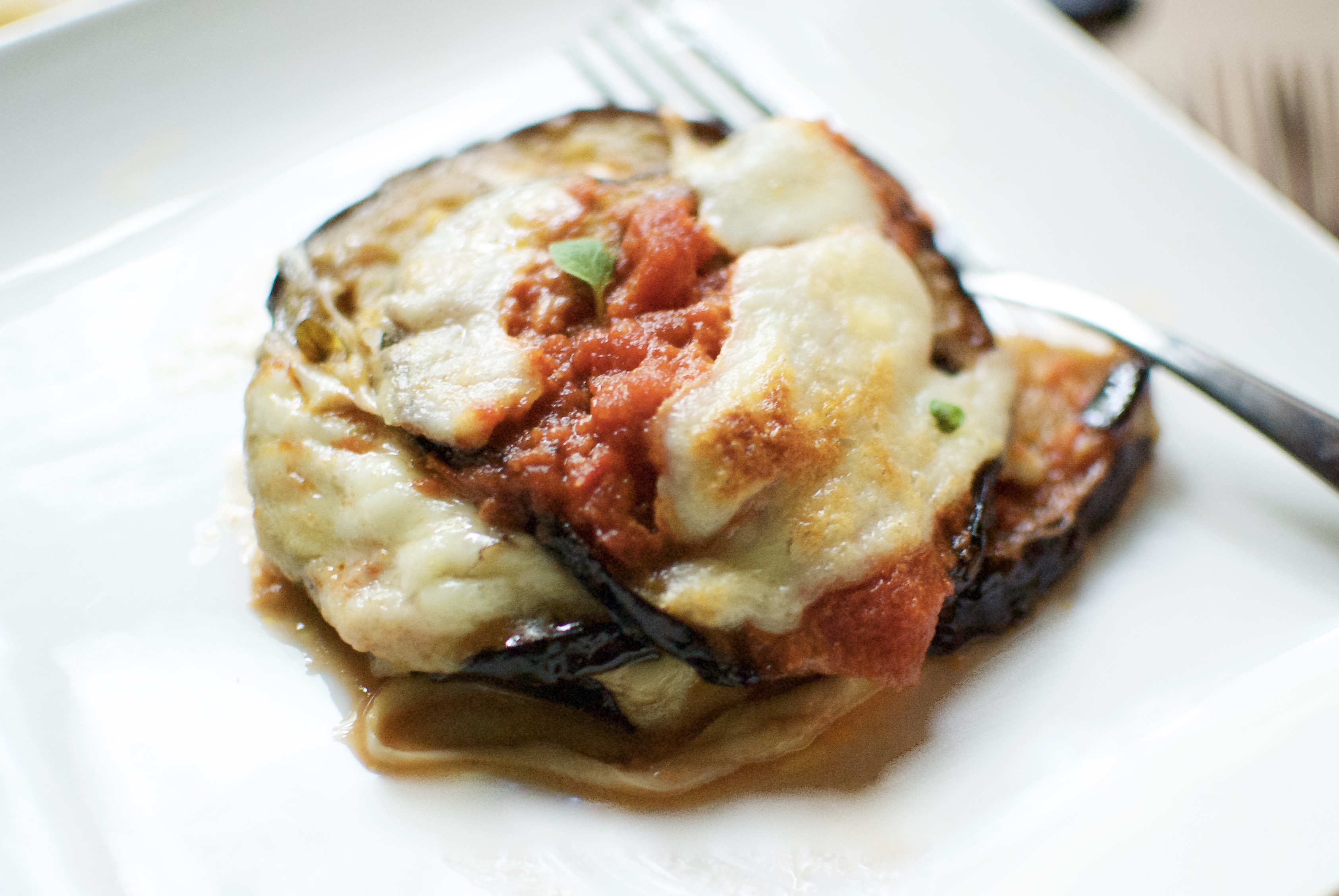 Low-carb Eggplant Parmesan - A Hint Of Rosemary