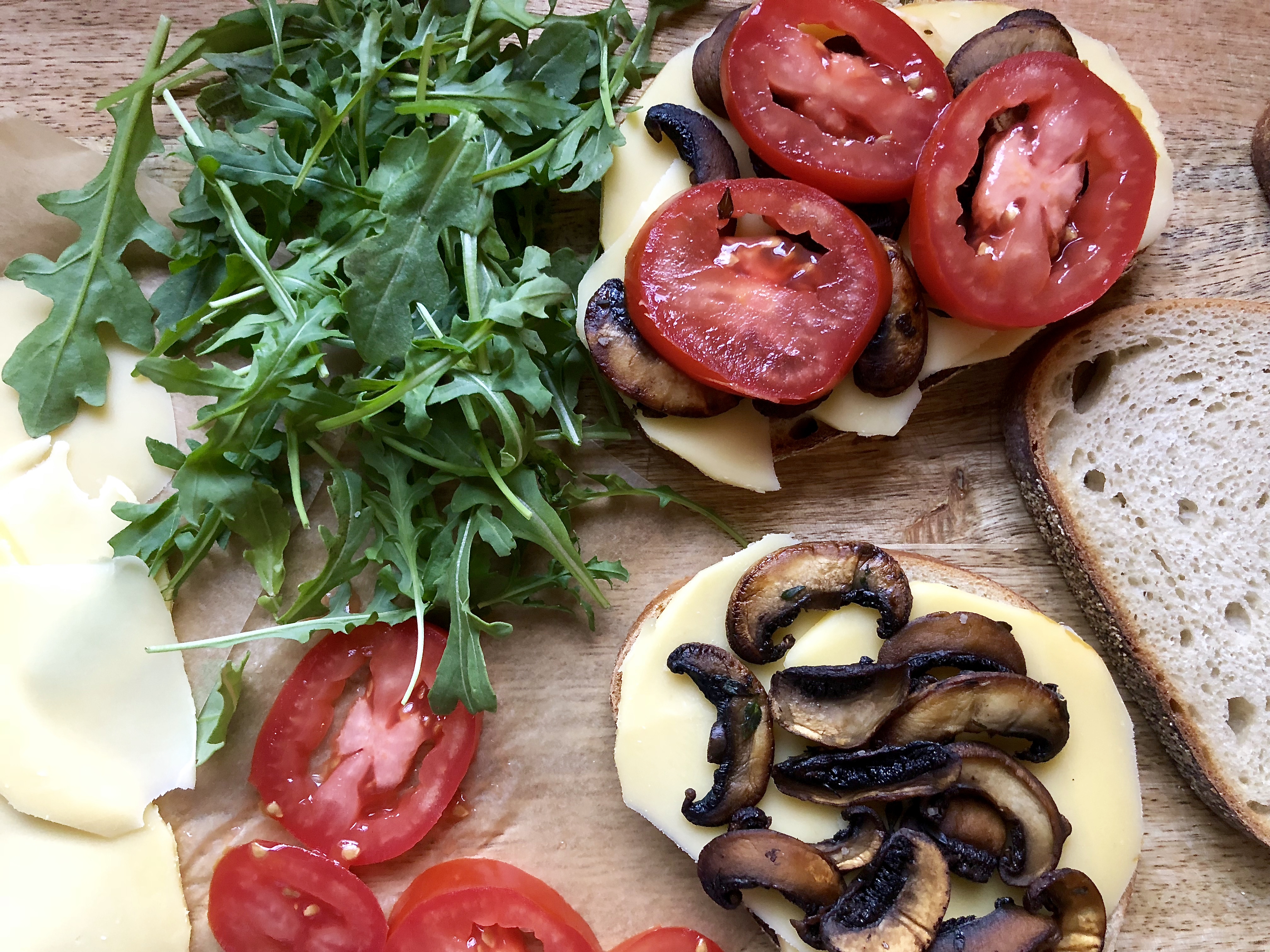 Smoked Gouda Grilled Cheese Sandwiches - A Hint Of Rosemary