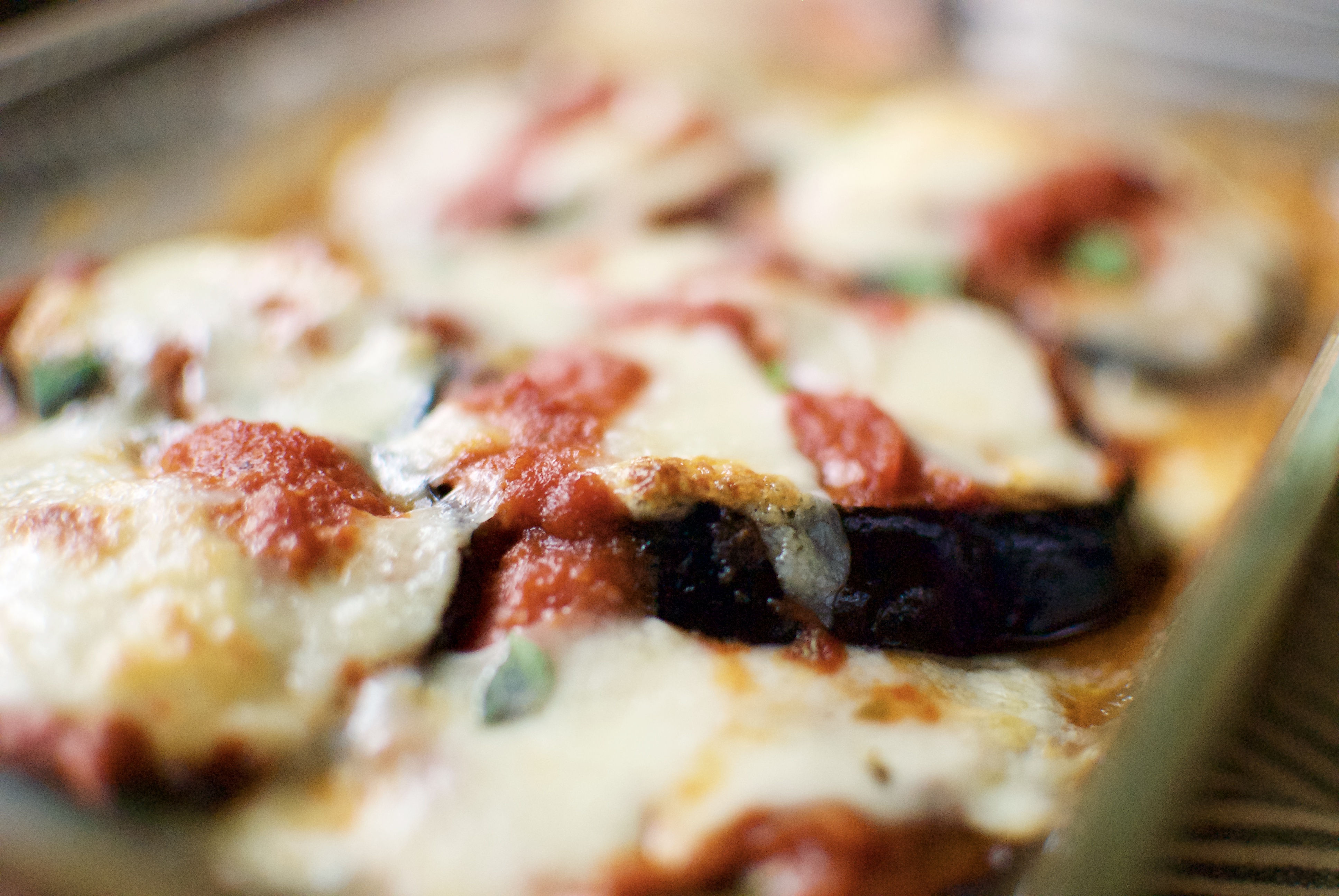 Low-carb Eggplant Parmesan - A Hint Of Rosemary