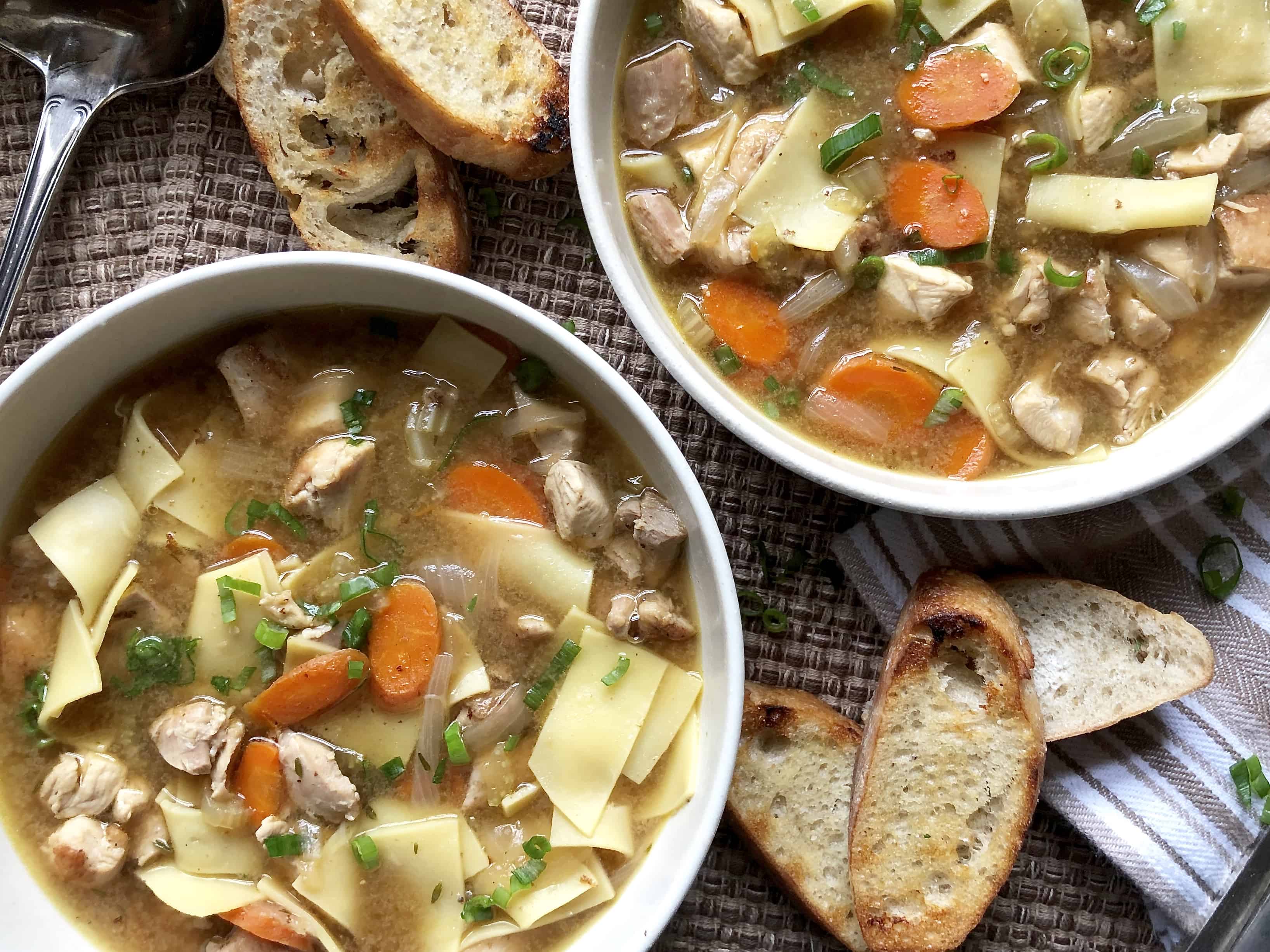 Better Than Yarn: Not-My-Mom's Chicken Soup