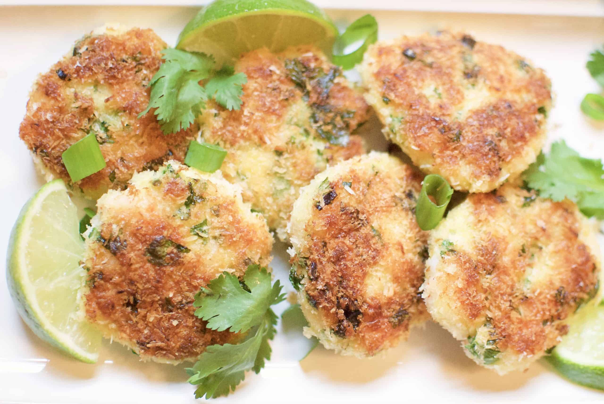 Ritzy Crab Cakes – Coconut & Lime