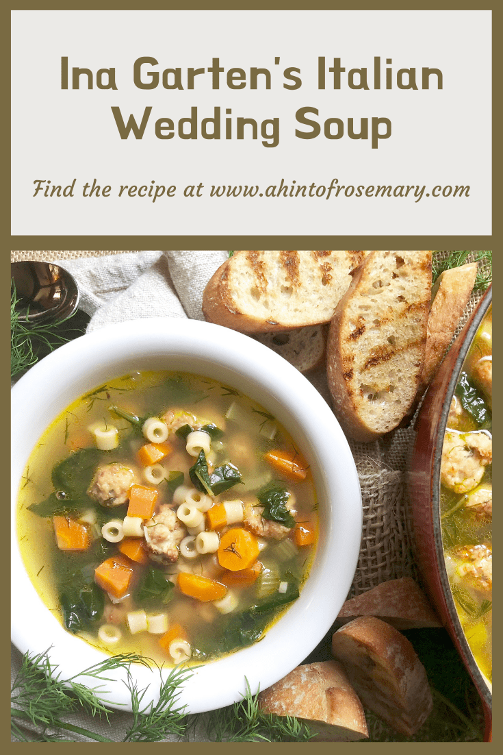 Ina Garten’s Italian Wedding Soup - A Hint Of Rosemary